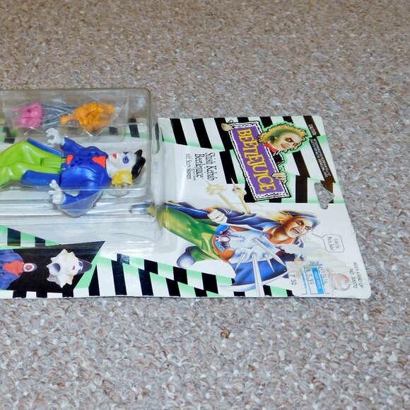 1989 Kenner Beetlejuice 5" Shish Kebab Beetlejuice Figure MOC Brand New - Picture 7 of 9